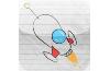 Logo Notebook Blaster Ícone Logo Notebook Blaster Ícone