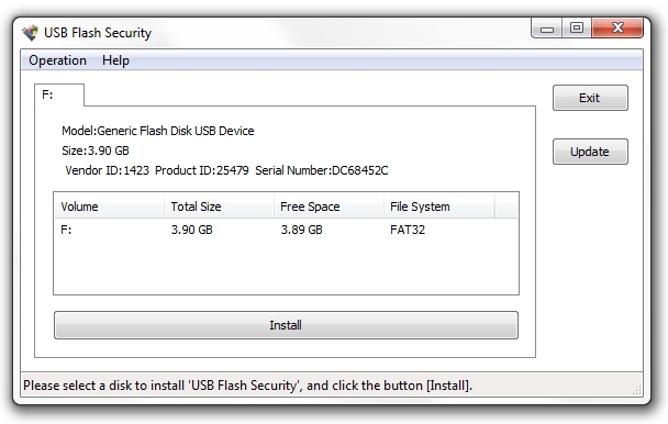 usb flash security v4.1.5 crack