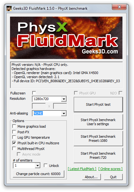 free Geeks3D FurMark 1.35