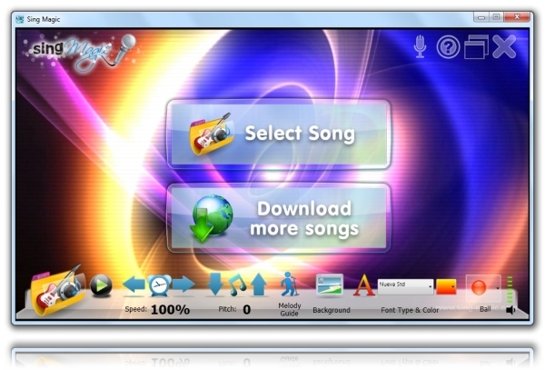 Sing-Magic Karaoke screenshot 1