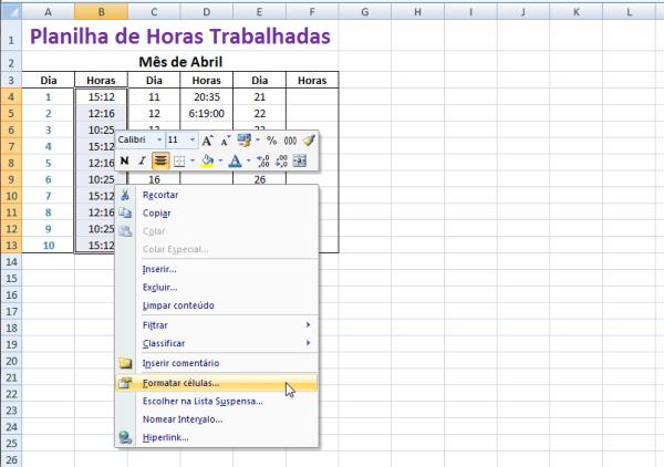 Excel Aprenda A Somar Horas Na Planilha Tecmundo 3951