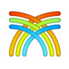 Logo Rainbow Ícone Logo Rainbow Ícone