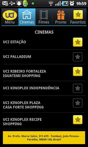 UCI Cinemas - Imagem 2 do software