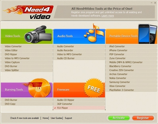 Imagem 3 do Need4 Free FLV Player