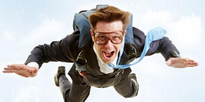 Imagem de: Por que os aviões não têm paraquedas?