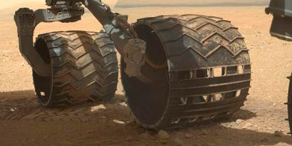 Imagem de: Marte teria sido quente demais para suportar formas de vida