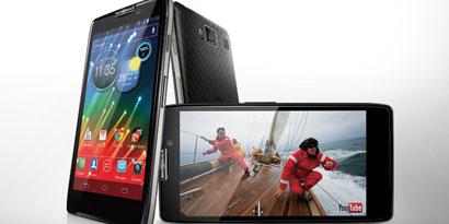 Imagem de: Razr HD começa a ser vendido hoje pela Claro e será o primeiro a se conectar à rede 4G