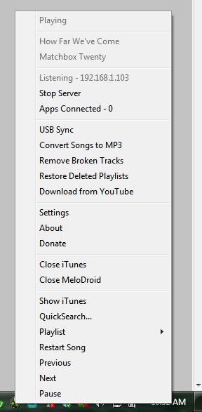 MeloDroid screenshot 1