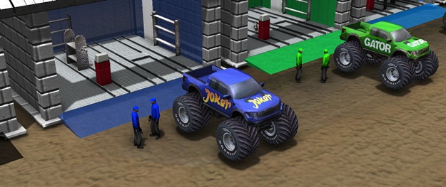 Monster truck extreme racing описание игры