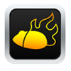 Logo Hot Mouse Flower Ícone Logo Hot Mouse Flower Ícone