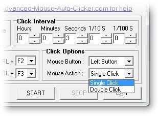 how do you use the free mouse auto clicker