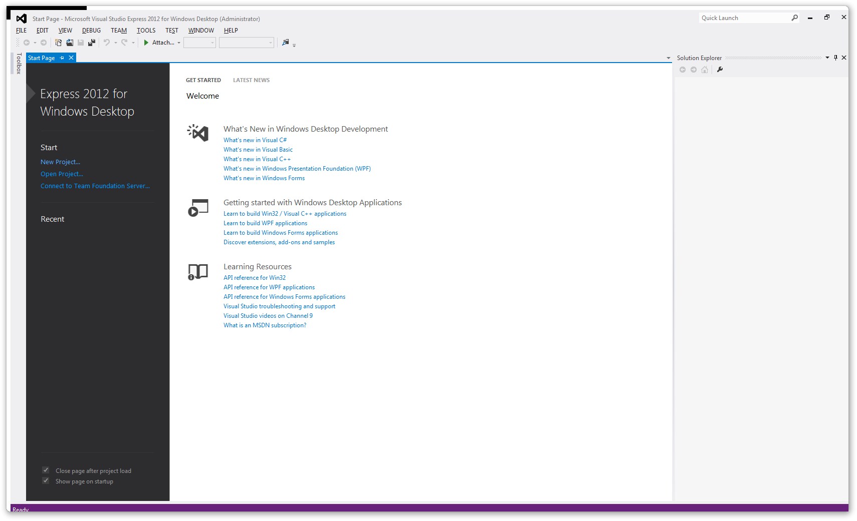visual studio express 2015 download for windows