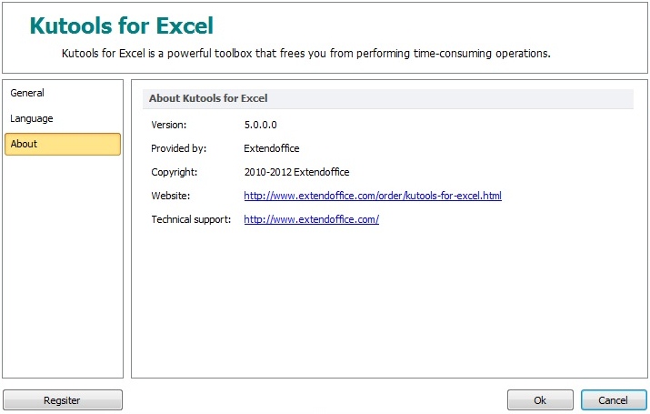 kutools para excel