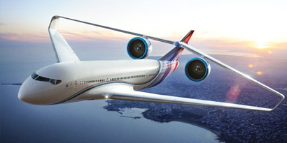 Imagem de: SUGAR Volt: o avião-conceito híbrido que usa energia elétrica como combustível