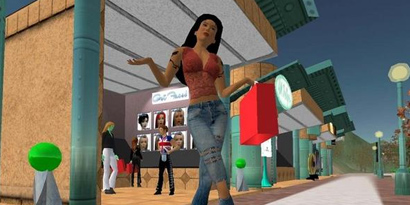 Imagem de: Mulheres usam menos roupas que homens no mundo virtual, aponta estudo