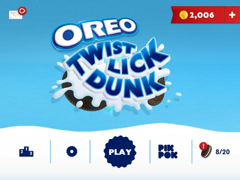 oreo twist lick and dunk