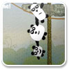 Logo 3 Pandas Ícone Logo 3 Pandas Ícone