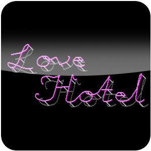 Logo Love Hotel Ícone Logo Love Hotel Ícone