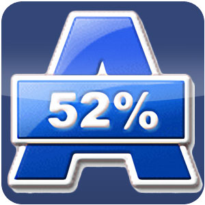 Logo Alcohol 52% (Versão Gratuita) Ícone Logo Alcohol 52% (Versão Gratuita) Ícone