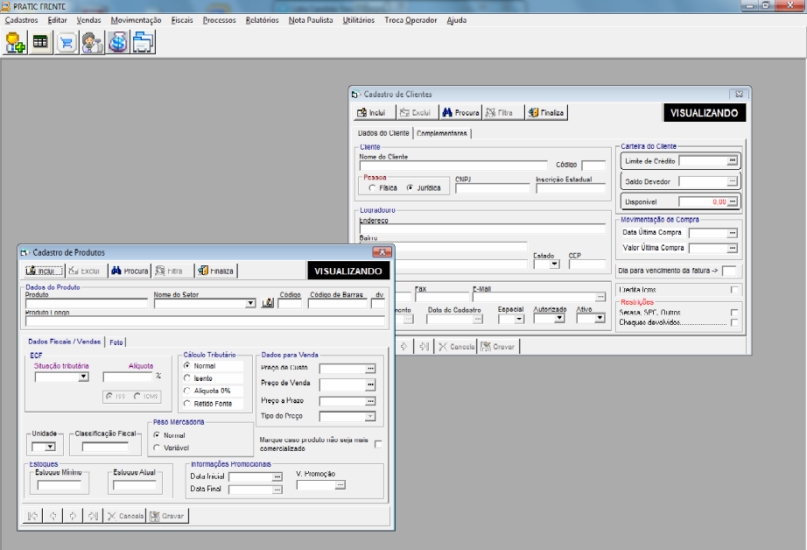 Imagem 1 do PRATIC FRENTE - Frente de Caixa