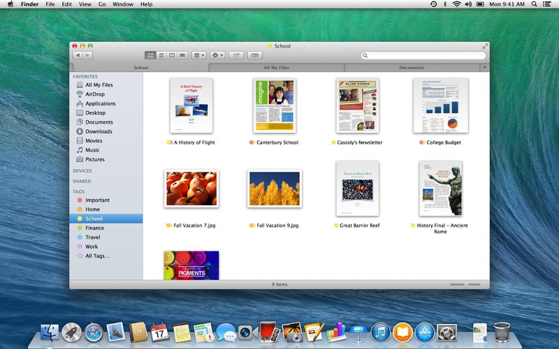 photos app for mac os x 10.9.5