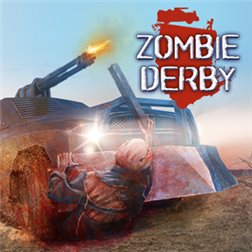 Logo Zombie Derby Ícone Logo Zombie Derby Ícone
