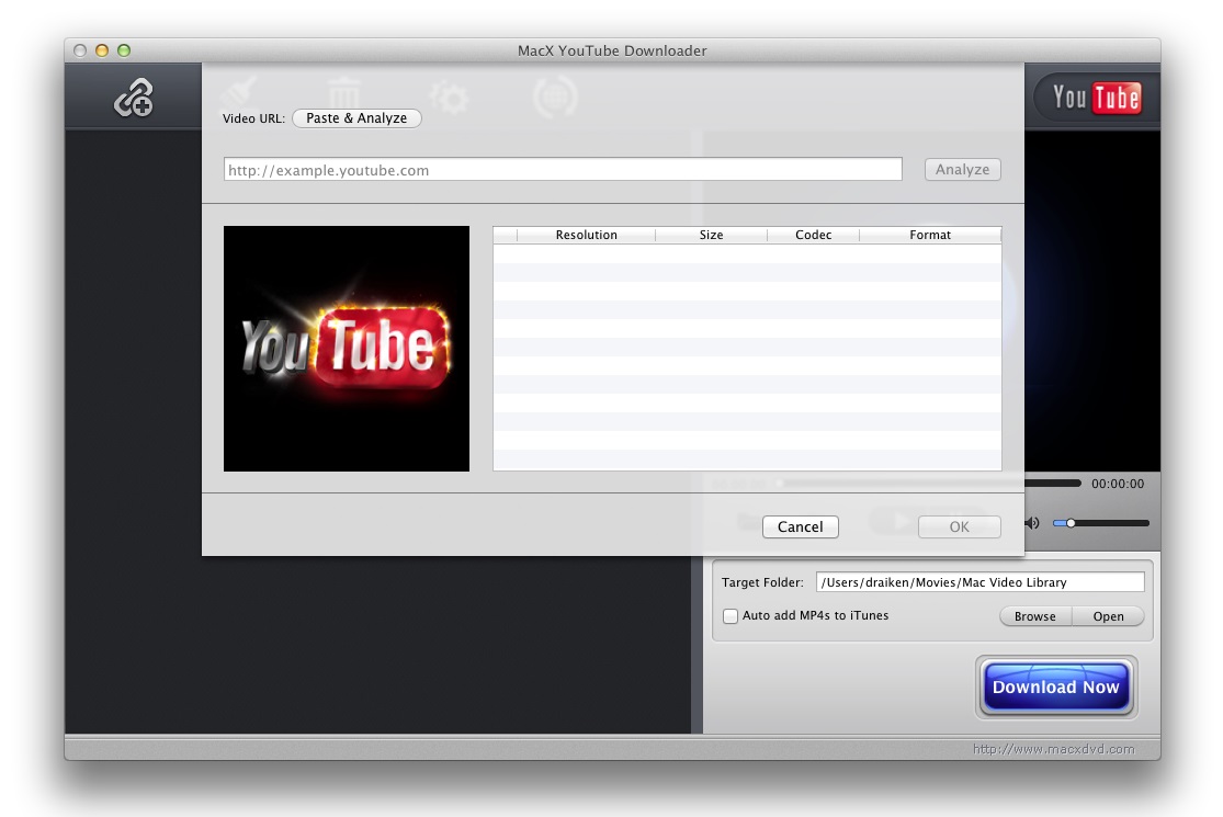 macx youtube downloader not working