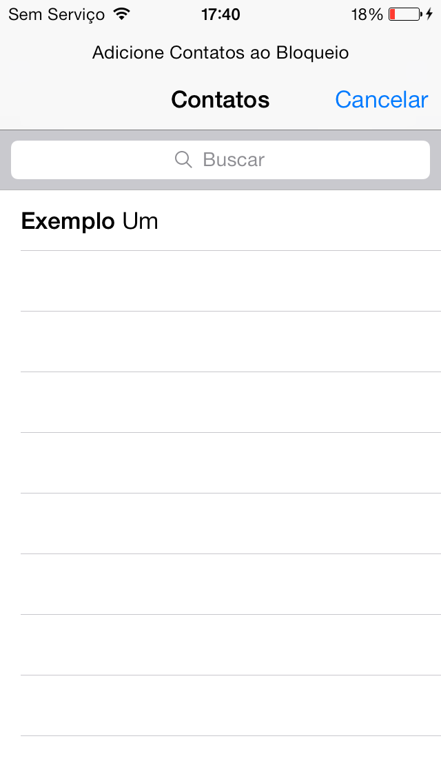 iOS 7: como bloquear chamadas e outras operações de pessoas indesejadas