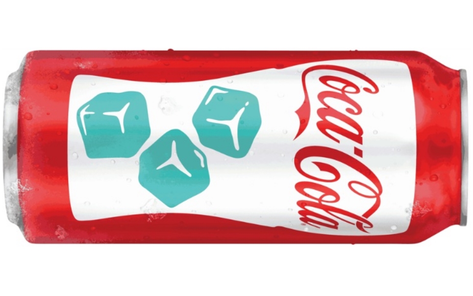 Desenho de nova latinha da Coca-Cola muda conforme a temperatura