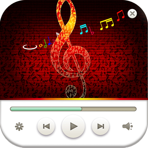 Logo Mini Audio Player Ícone Logo Mini Audio Player Ícone