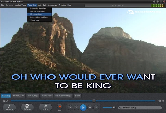 KaraokeMedia Home screenshot 1