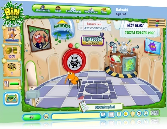 Bin Weevils Login