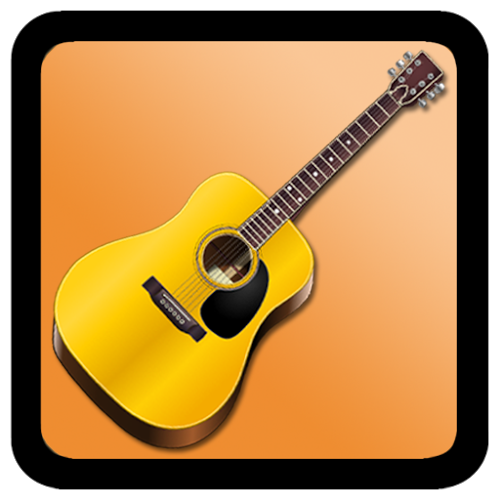 Logo Virtual Acoustic Guitar Lite Ícone Logo Virtual Acoustic Guitar Lite Ícone