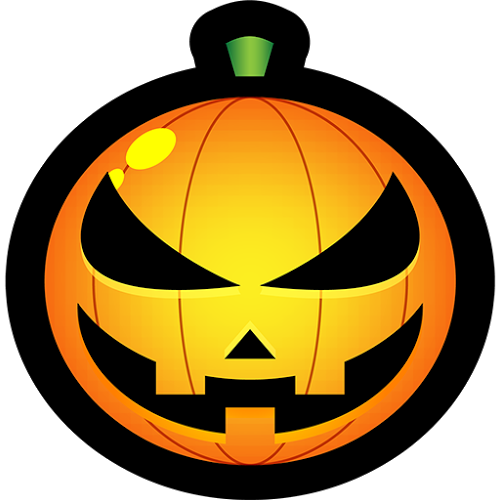 Logo Bubble Blast Halloween Ícone Logo Bubble Blast Halloween Ícone