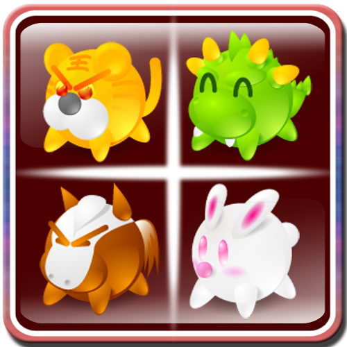 Logo Chinese Zodiac GoLink Ícone Logo Chinese Zodiac GoLink Ícone