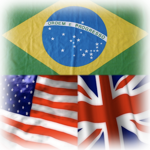 Logo Dictionary Brazilian English Ícone Logo Dictionary Brazilian English Ícone
