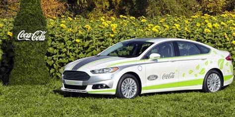 Imagem de: Tecnologia verde da Coca-Cola pode ser levada para bancos de carros da Ford