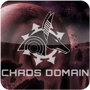 Logo Chaos Domain Ícone Logo Chaos Domain Ícone