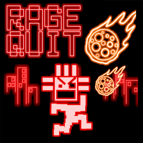 Logo Rage Quit Ícone Logo Rage Quit Ícone