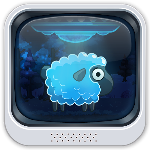 Logo Aliens vs Sheep Ícone Logo Aliens vs Sheep Ícone