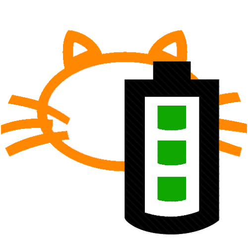 Logo FREE Cat`s Battery Manager Ícone Logo FREE Cat`s Battery Manager Ícone
