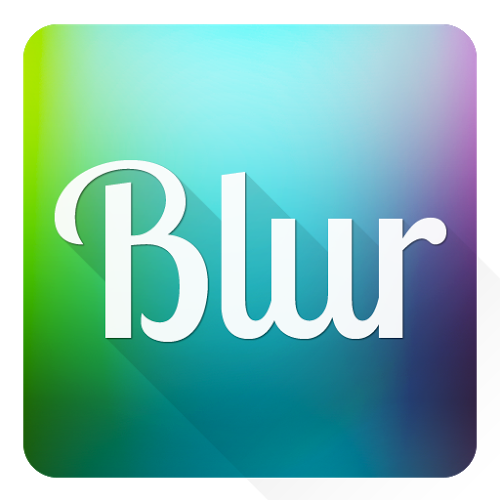 Logo Blur Free Ícone Logo Blur Free Ícone
