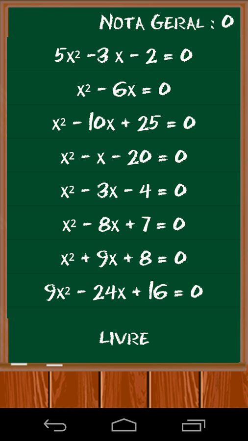 Formula de Bhaskara FREE - Imagem 1 do software