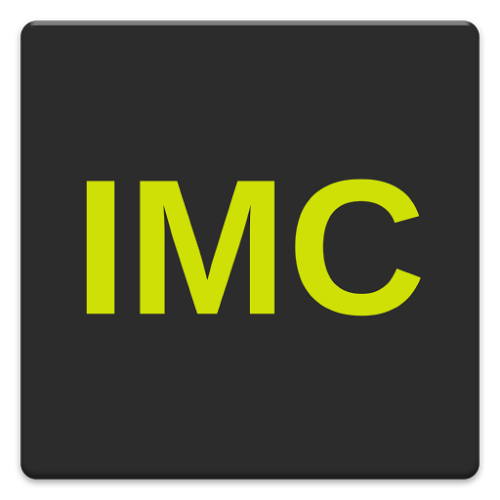 Logo Cálculo IMC Ícone Logo Cálculo IMC Ícone
