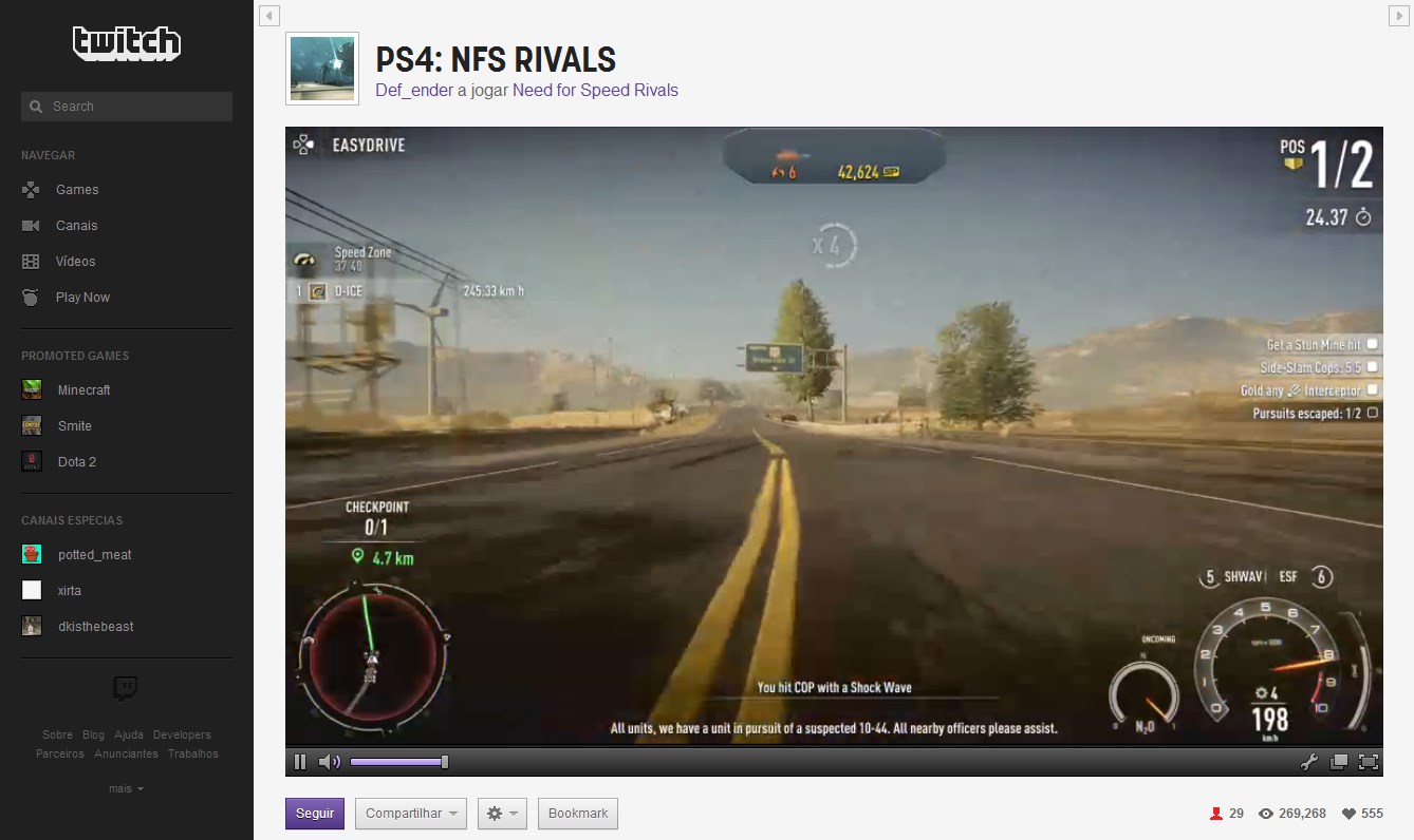 Reprodução/Twitch