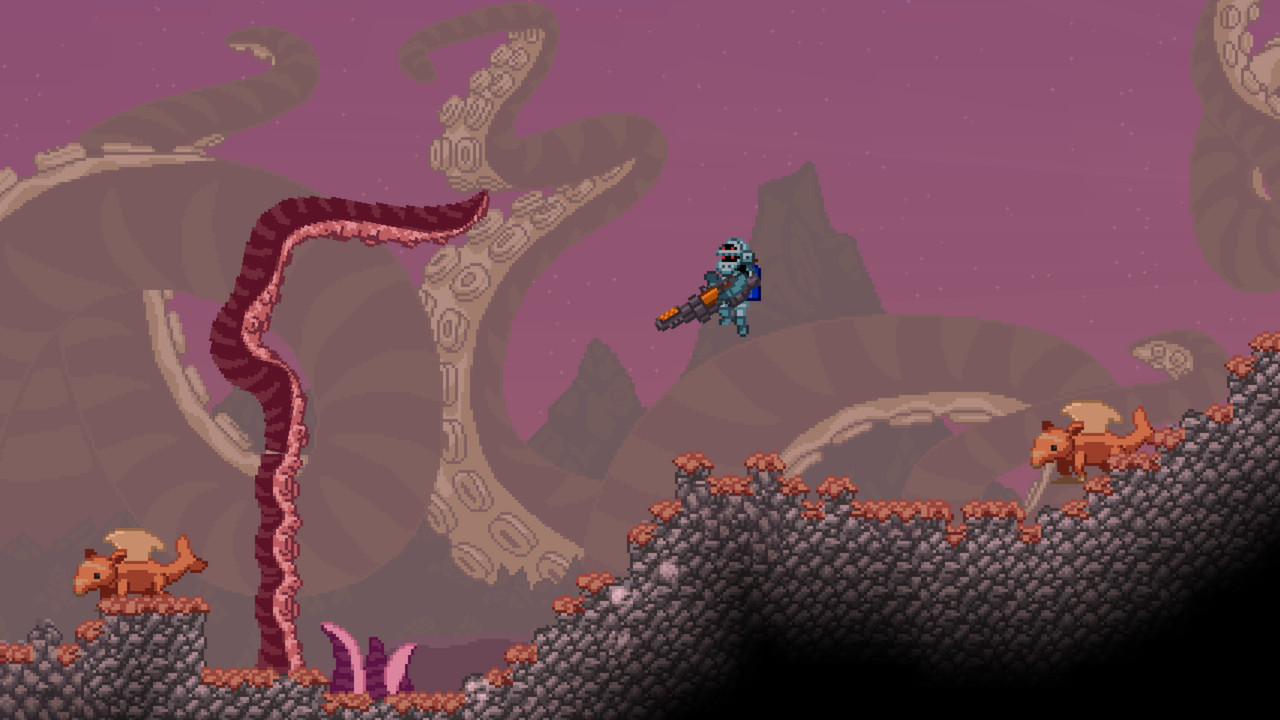 Prévia - Sinta-se um pioneiro da exploração intergaláctica em Starbound