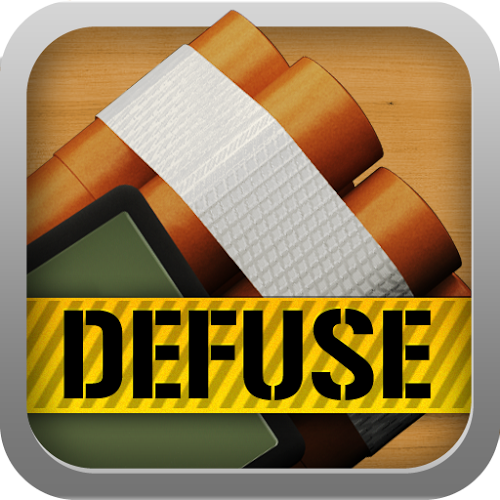 Logo Bomb Defuse Ícone Logo Bomb Defuse Ícone