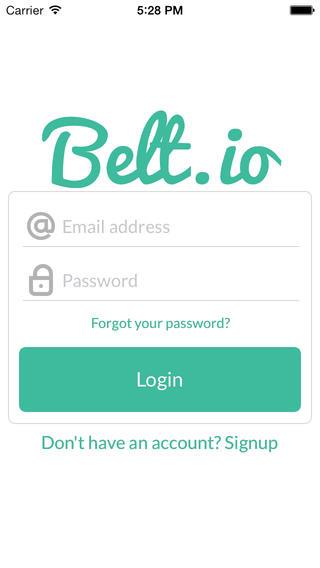 Belt.io - Imagem 1 do software