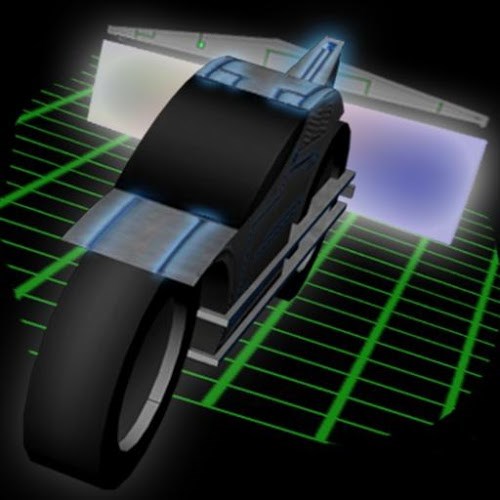 Logo Light Racer 3D Ícone Logo Light Racer 3D Ícone