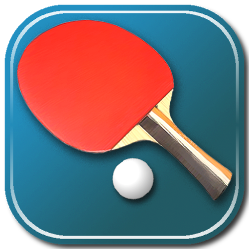 Logo Virtual Table Tennis 3D Ícone Logo Virtual Table Tennis 3D Ícone